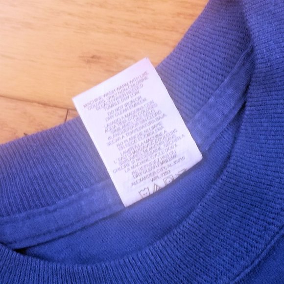 Cobalt Blue short sleeved Martial Arts Themed Tee - Picture 5 of 6